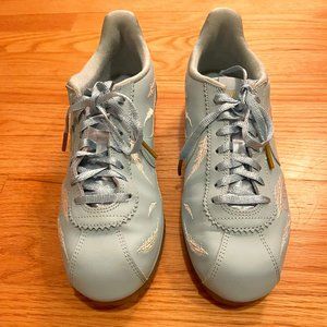Nike Cortez Women's Sneakers Ocean Bliss Baby Blue | White Feathers Size 8